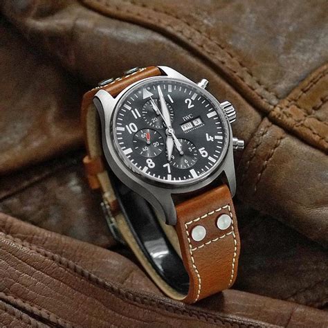 iwc style watch strap|iwc watch straps for pilot.